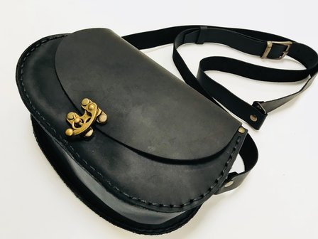 Vintage Shoulderbag Ovata Black