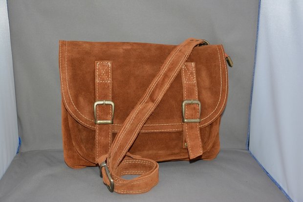 Tower Leather Bag Flapover tas