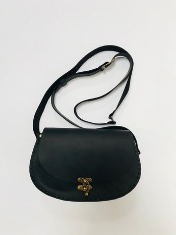 Vintage Shoulderbag Ovata Black